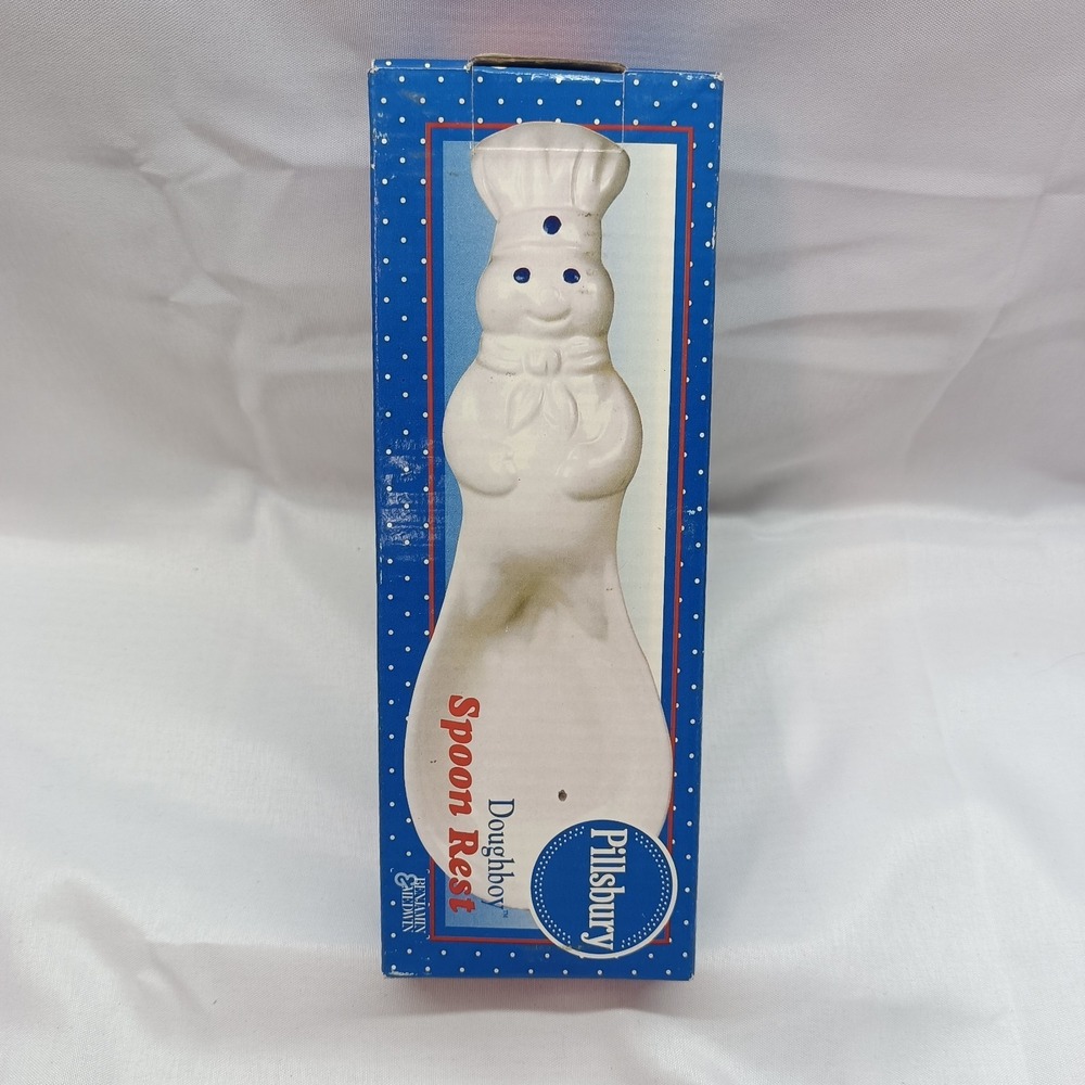 Vtg Pillsbury Doughboy 2002 Spoon Rest Benjamin & Medwin NOS NIB